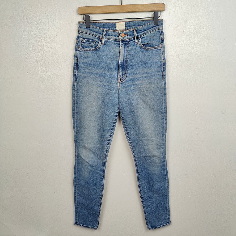 Mother Candice Swanepoel The Swooner Jeans Womens 28 Model Wanted Straight Fit